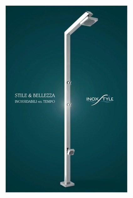 Inoxstyle Летний душ из нержавеющей стали Tecno cube 01015 l - Вид №4