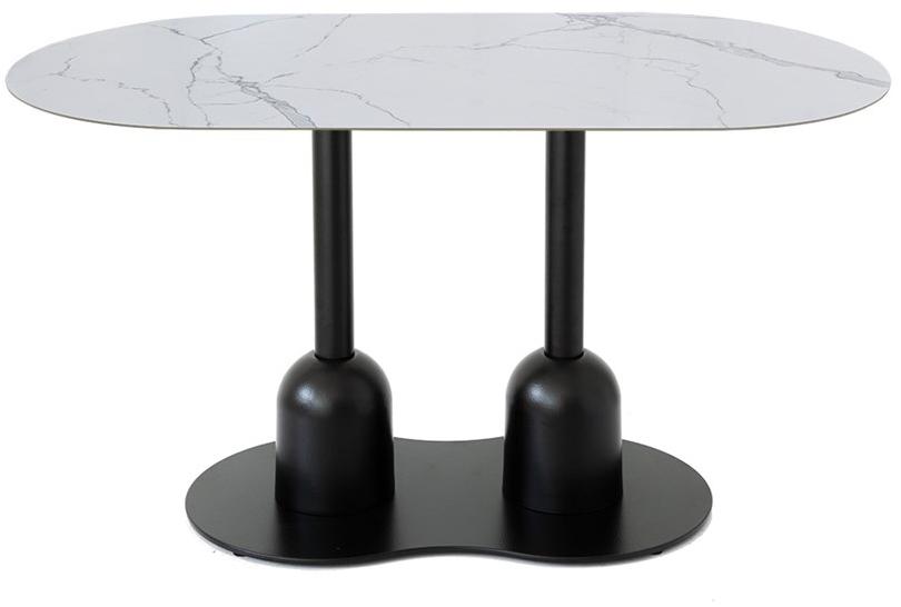 Vela Arredamenti Овальный железный стол Thypa sun-id-1441796 - Вид №1