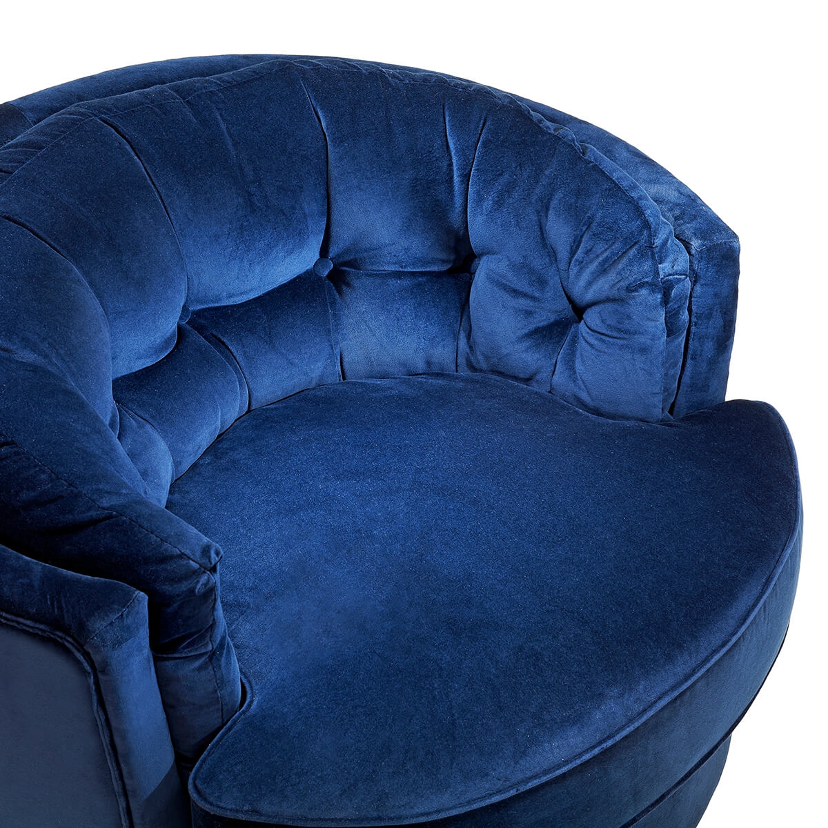 700386-94 ABHIKA КРЕСЛО CROWN VELVET DK.BLUE  - Вид №1