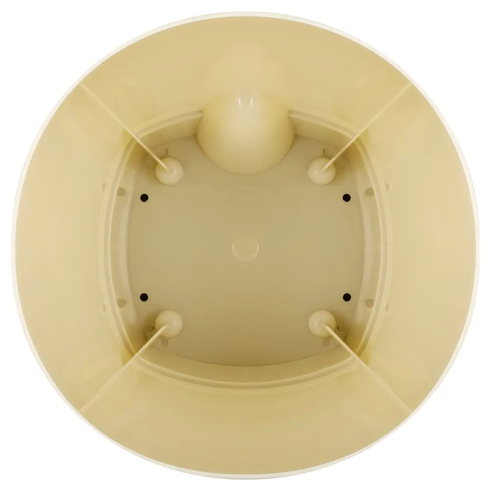 Горшок для цветов INGREEN Wood 0.65 л бежевый круглый 89416376 STLM-1566735 - Вид №2