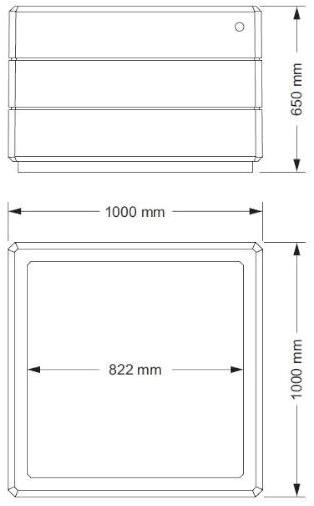 ENCHO ENCHEV - ETE Квадратная кашпо для общественных мест  224  - Вид №4