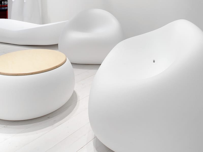 2-местный полиэтиленовый садовый диван PLUST Gumball ARCH-00141498 - Вид №3