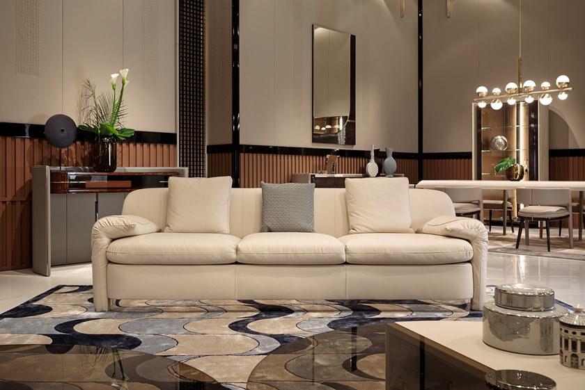 Turri 4-х местный кожаный диван Eclipse sun-id-1408132 - Вид №1