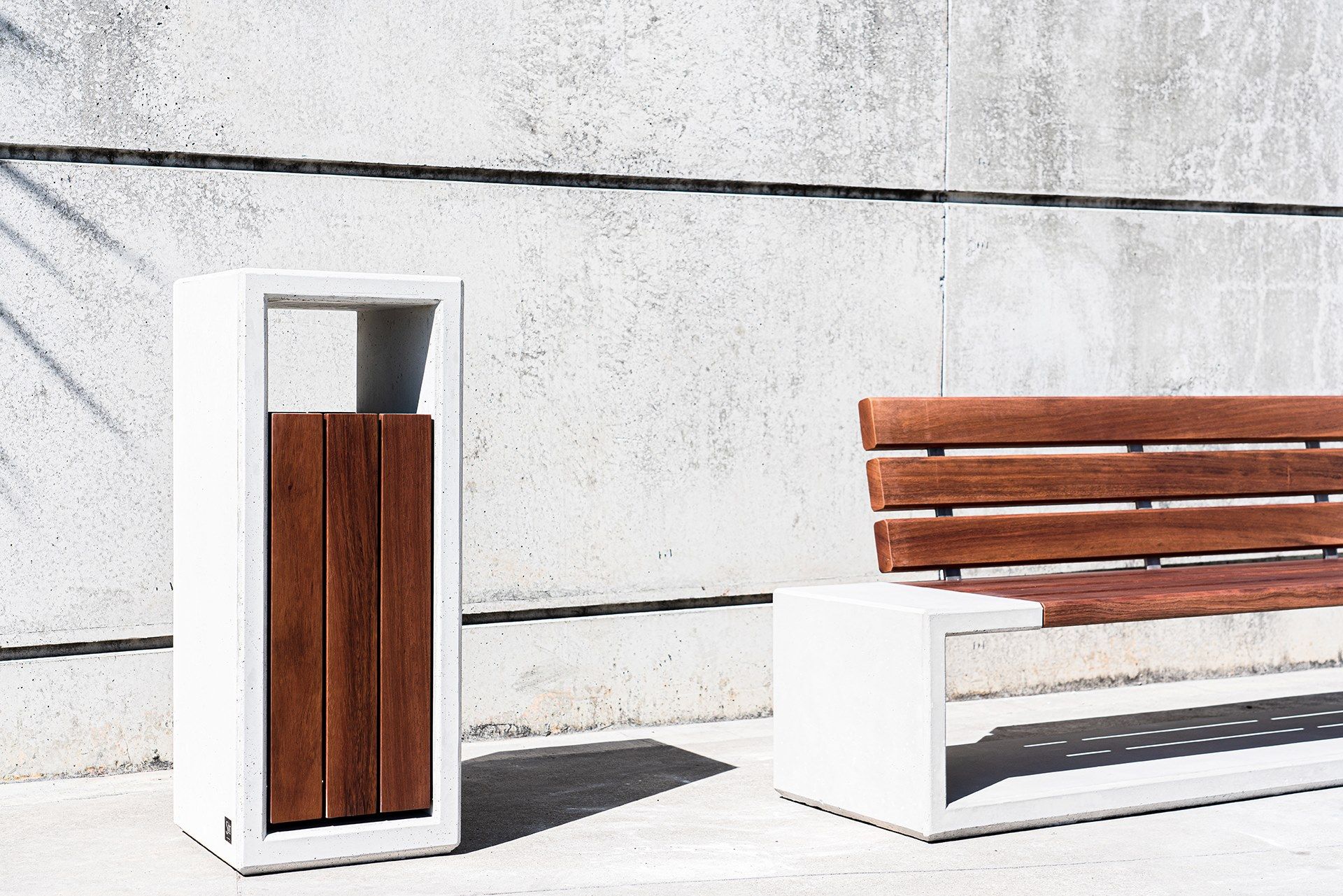 Деревянные и бетонные стойки для мусора SIT Outline ARCH-00083718 - Вид №3