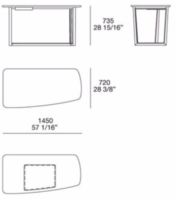 Poliform Деревянная доска Concorde sun-id-1406326 - Вид №4