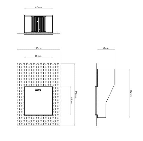 Стальная настенная карта Astro Lighting Borgo ARCH-00139530 - Вид №2