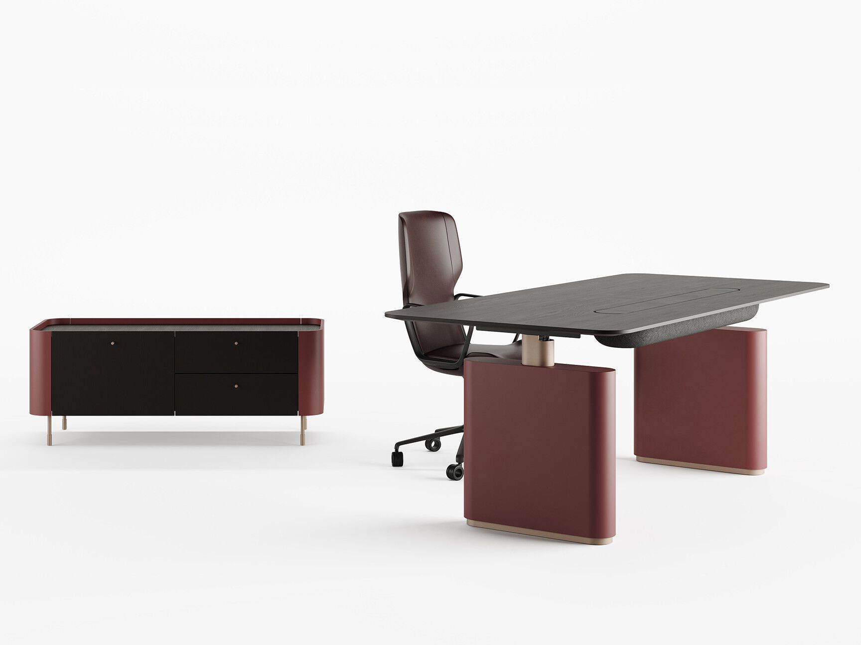 Деревянный шкаф с ящиками RENZ SPARK ARCH-00063891 - Вид №2