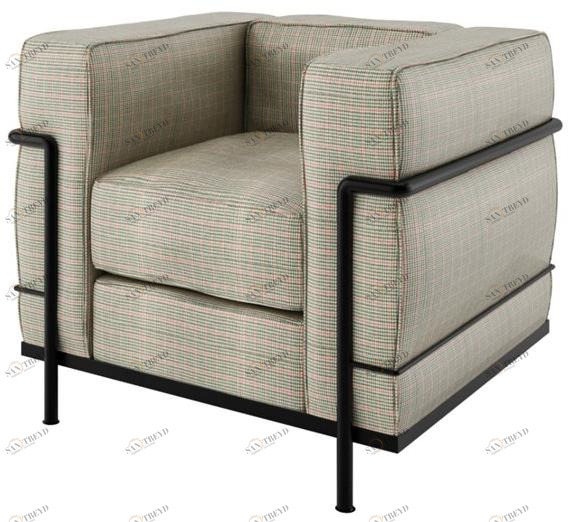 ZALABA Design Кресло из мягкой шерсти с подлокотниками sun-id-1385574