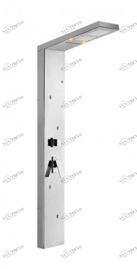 Ama Luxury Shower Настенная душевая стойка из нержавеющей стали с хромотерапией  Cu6500l 