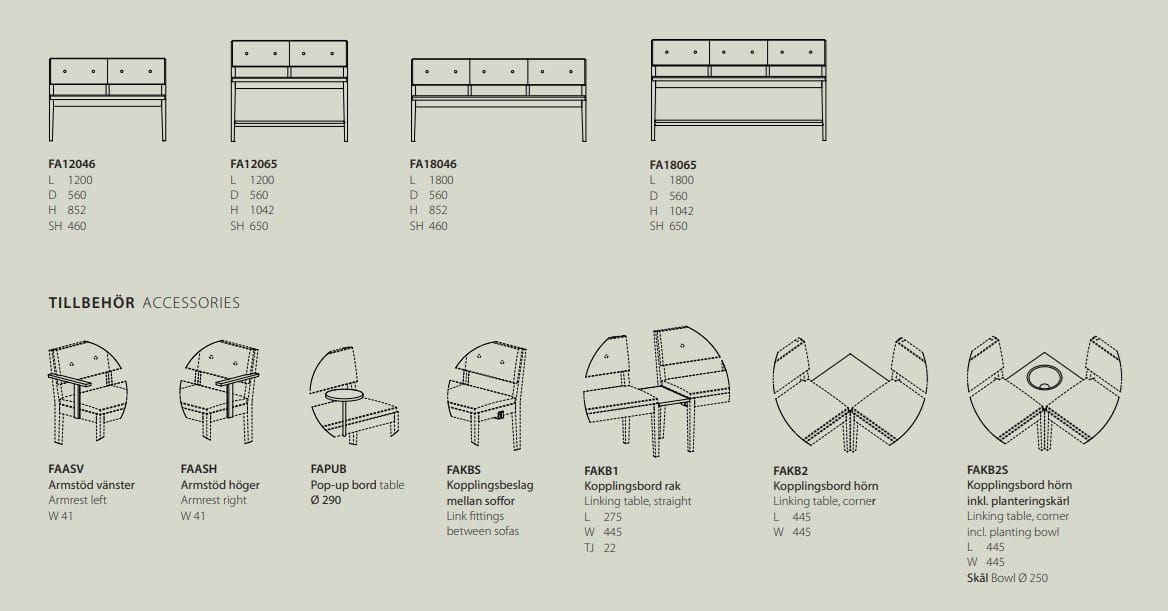 Высокая кожаная мягкая скамья Karl Andersson FACILE ARCH-00023029 - Вид №7