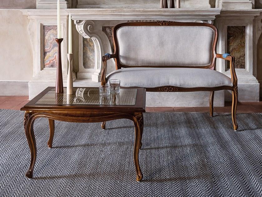 Il Giardino di Legno Прямоугольный журнальный столик Mozaic - noce Moza0479 - Вид №1