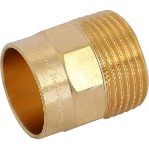 Муфта пайка Viega наружная резьба 28 ммx1" медь 100285 82411244 STLM-2180640