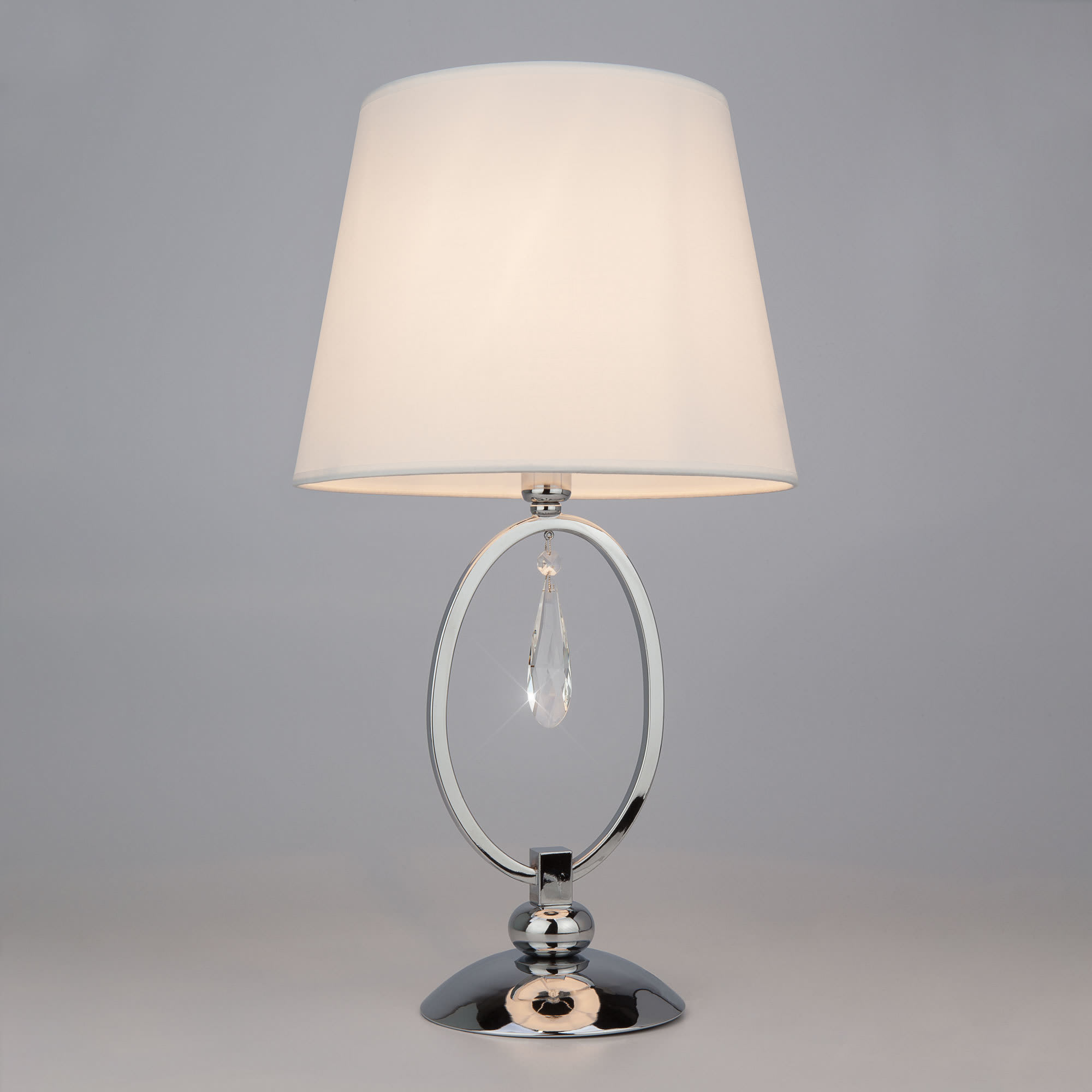 82312385 Настольная лампа Eurosvet 01055/1, цвет хром Madera Santreyd - Вид №2