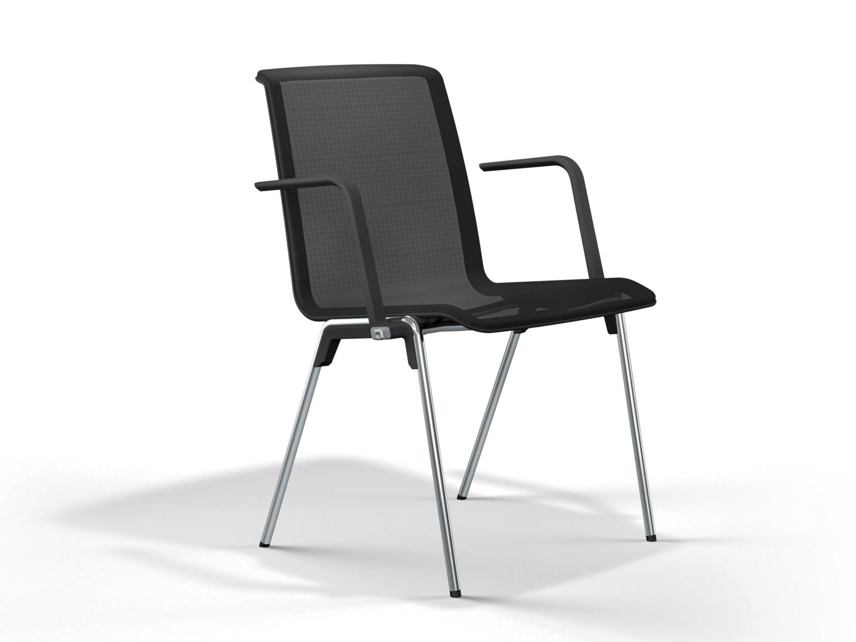 Сетчатый стул для конференций с подлокотниками Brunner Hero Plus ARCH-00027539