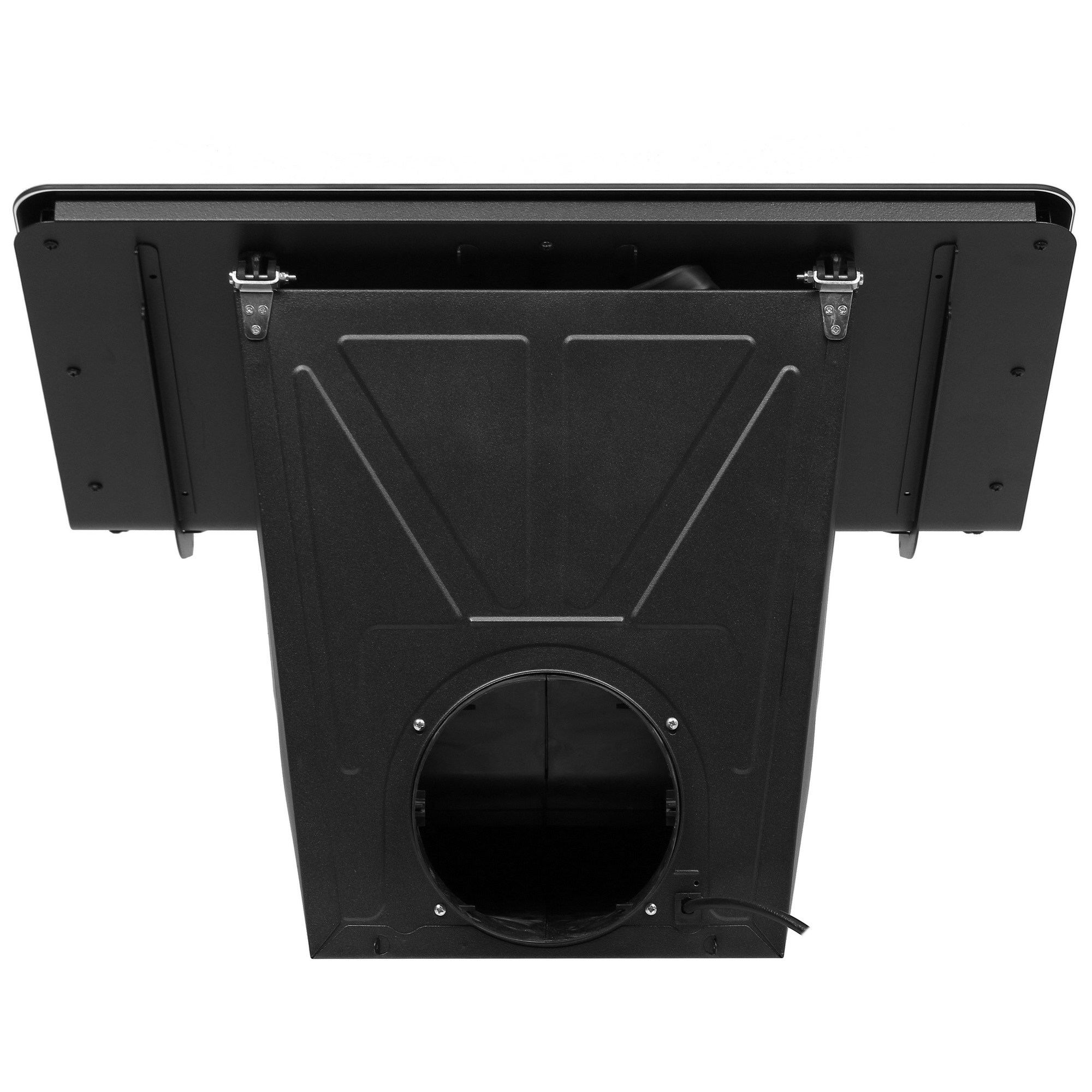 9046665 Вытяжка наклонная KRONA SATURN 600 DN BLACK 4S черный/черный STDN-0088386 - Вид №4