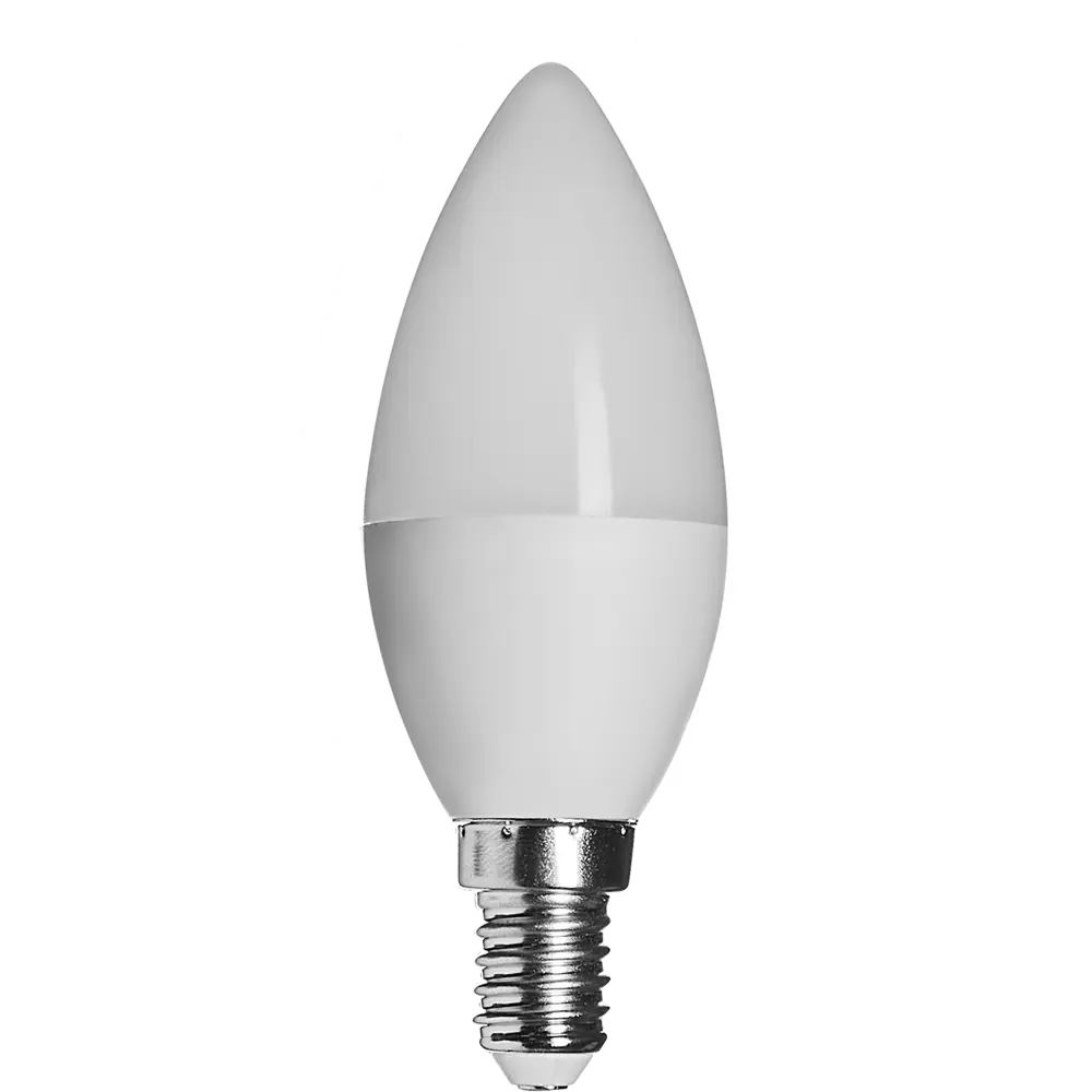 Лампа светодиодная Lexman Candle E14 175-250 В 6.5 Вт матовая 600 лм нейтральный белый свет 82991592 STLM-2143039  - Вид №3