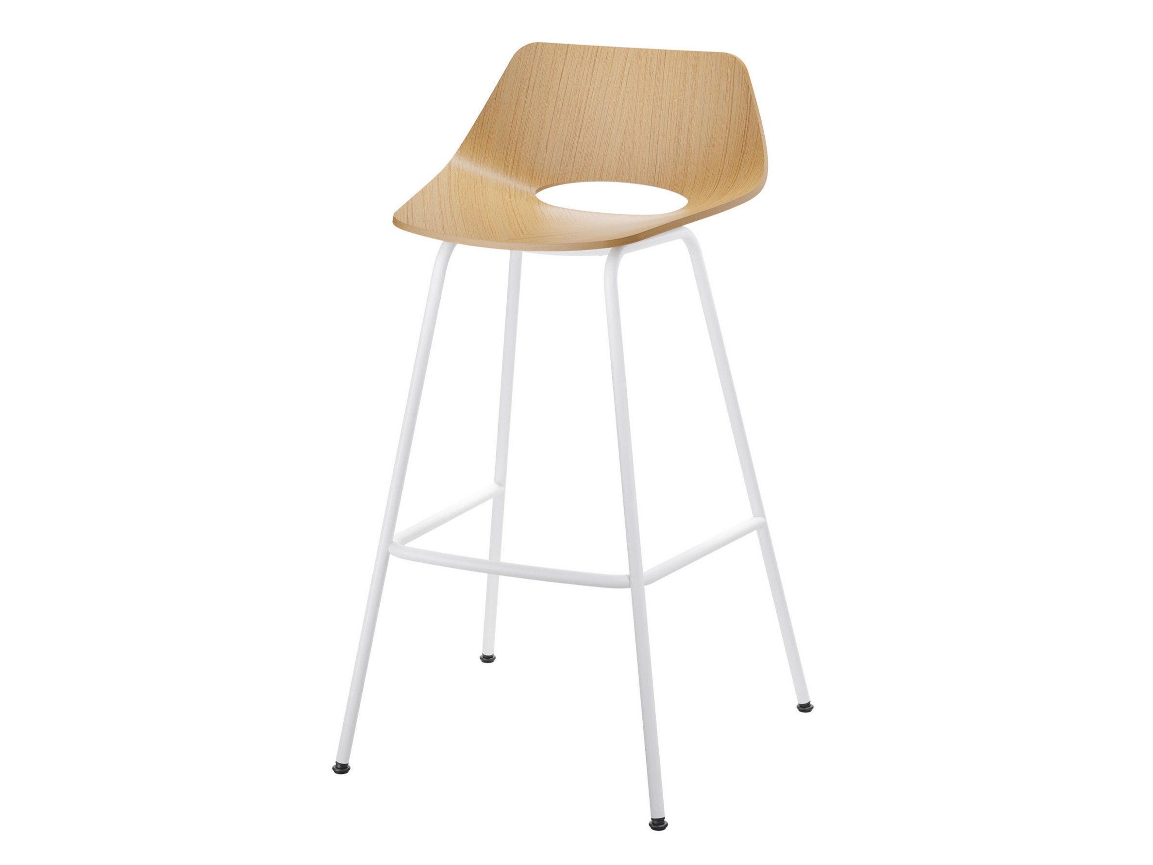 Высокий многослойный стул с подставкой для ног THONET S 661 ARCH-00119183