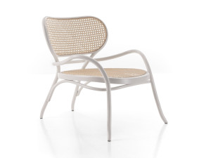 Кресло из бука и соломы с подлокотниками