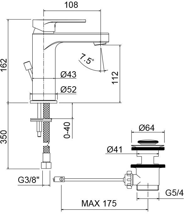 Jacuzzi ALBA 0LB00088JA00 - Вид №2