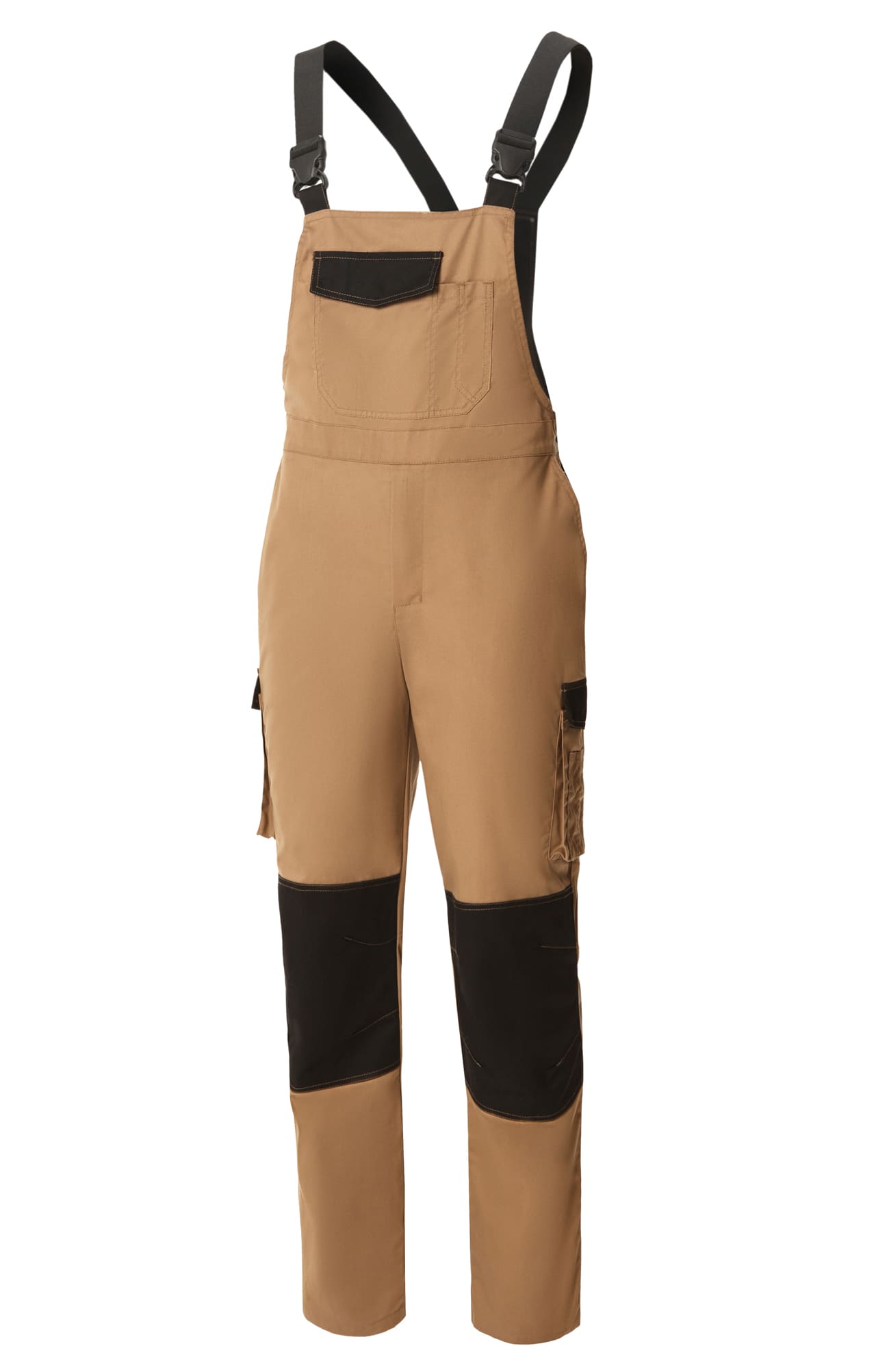 64630 Костюм  NEW 2 бежевый с черным STATUS  Летняя спецодежда  размер 48-50/182-188  - Вид №4