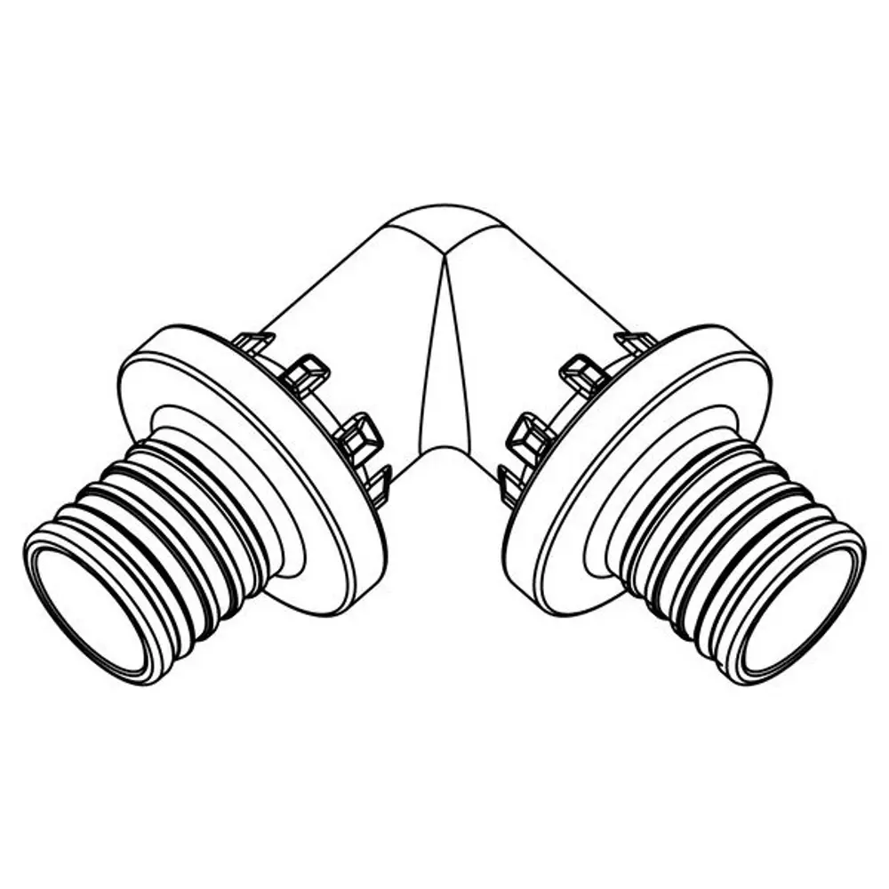 Угловой фитинг Rehau 25×25 мм для систем водоснабжения 82328990 STLM-0024669 - Вид №2