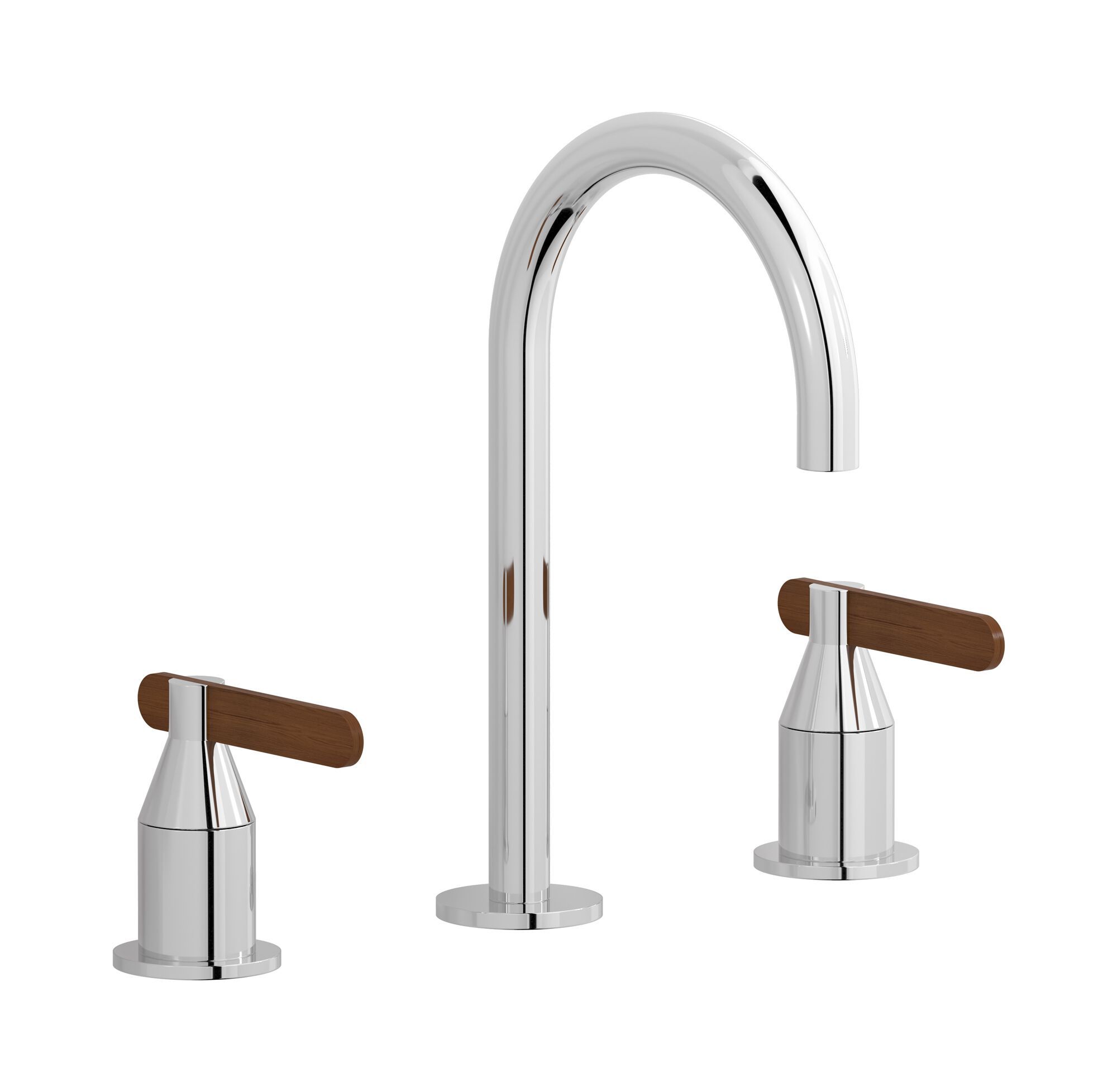 Смеситель для раковины с 3 отверстиями для пола с автоматическим сливом IB Soho ARCH-00026165