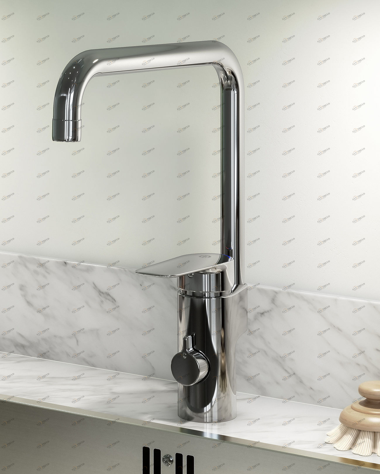 Смеситель для кухни Atlantic — высокий излив Gustavsberg GB41205098 0 