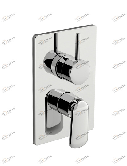 FIR Italia Наружная часть для встраиваемого настенного смесителя для душа  DYNAMICA 88 88.5018.8 