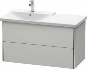 XS418503939 Тумбочка подвесная XSquare #XS4185 1010 x 473 мм Скандинавский белый шелковисто-матовый лак