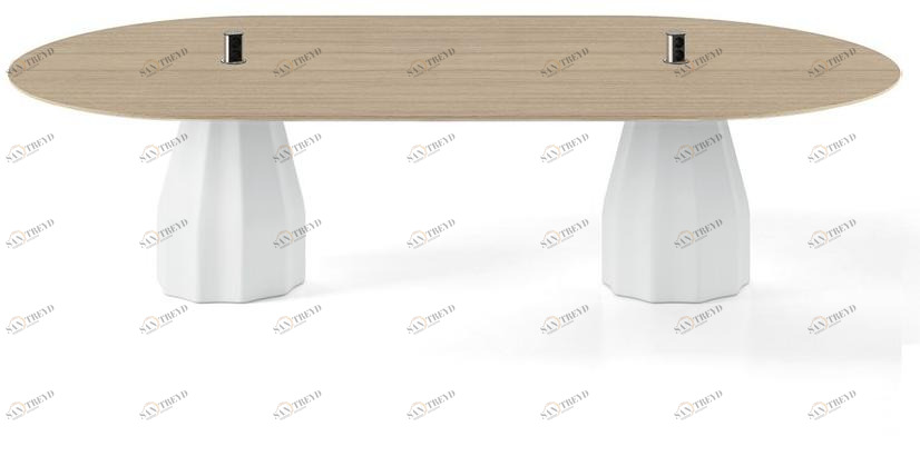 Viccarbe Овальный стол Burin sun-id-1385789