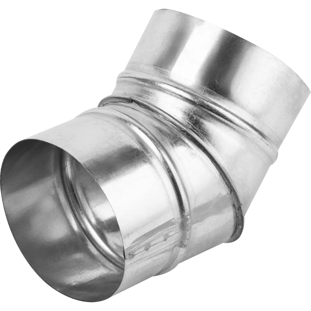 ORE Отвод воздуховодный 45° металлический D125 мм для систем вентиляции 82509438 STLM-0028906