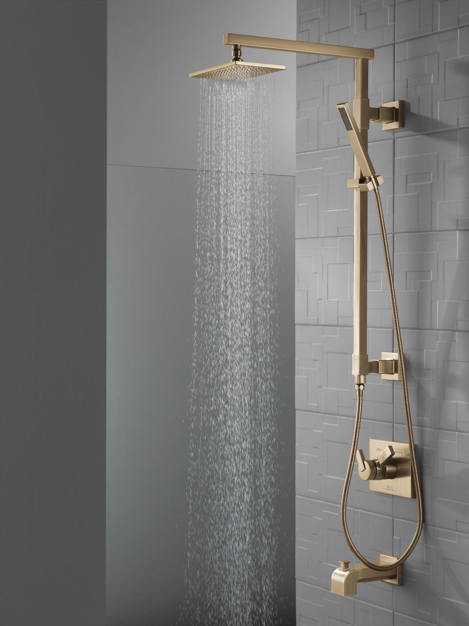 T17053-CZ Облицовка только для клапана Monitor® серии 17 Delta Faucet Vero Шампанское бронза - Вид №1