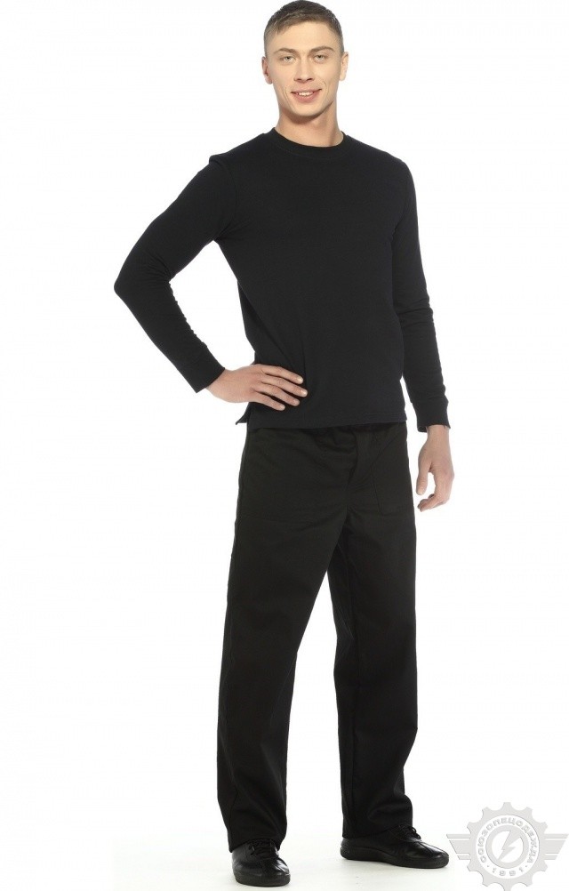 66307 Толстовка темно-синяя  Толстовки, рубашки, футболки, тенниски  размер M (96) Спецодежда  - Вид №5