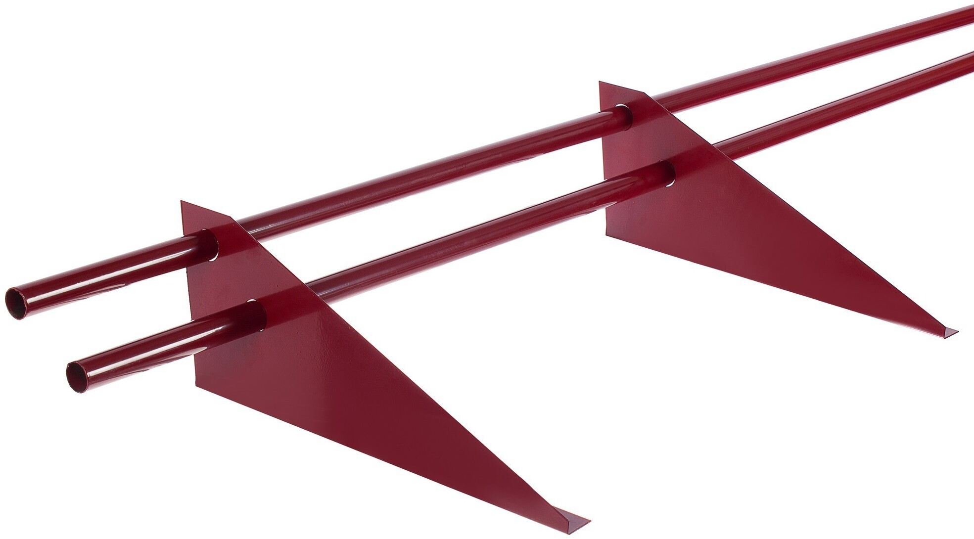 17880770 Снегозадержатель для металлической кровли трубчатый 3 м RAL 3005 красный STLM-0008923 Santreyd