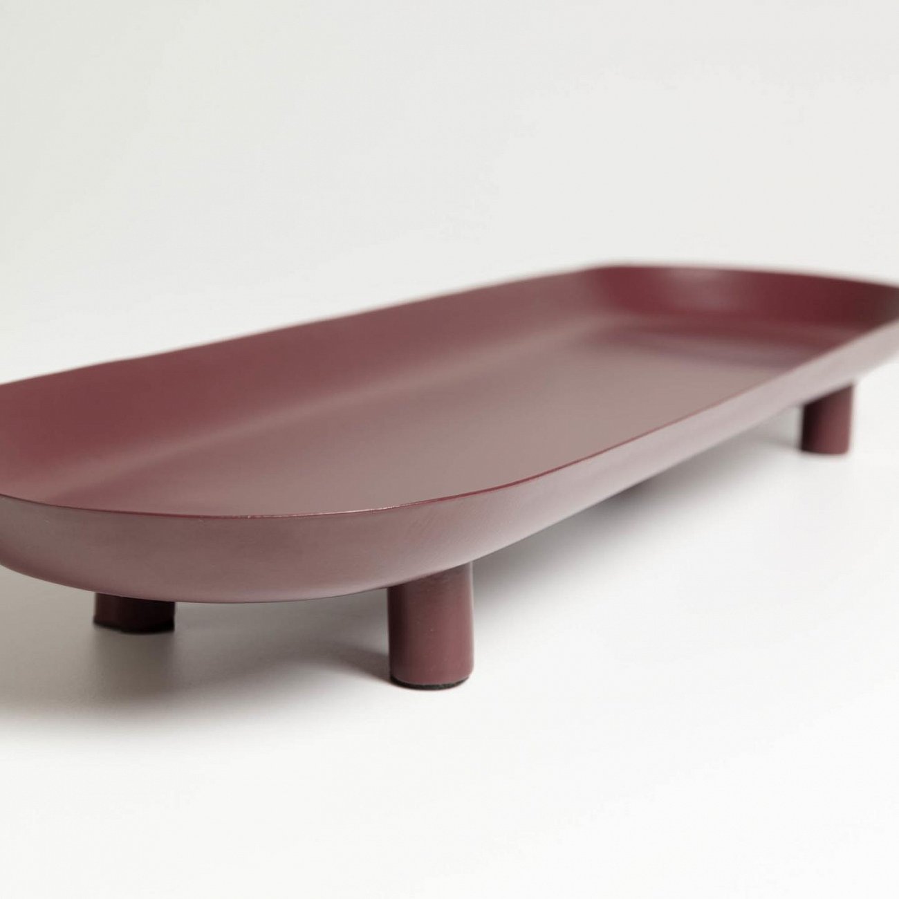 Поднос металлический с бортиками красный Saffi от La Forma LA FORMA SAFFI 00-3864946 Красный  - Вид №1