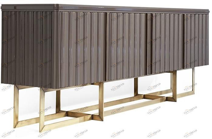 Mobi Буфет лакированный с распашными дверцами Visual sun-id-1426806