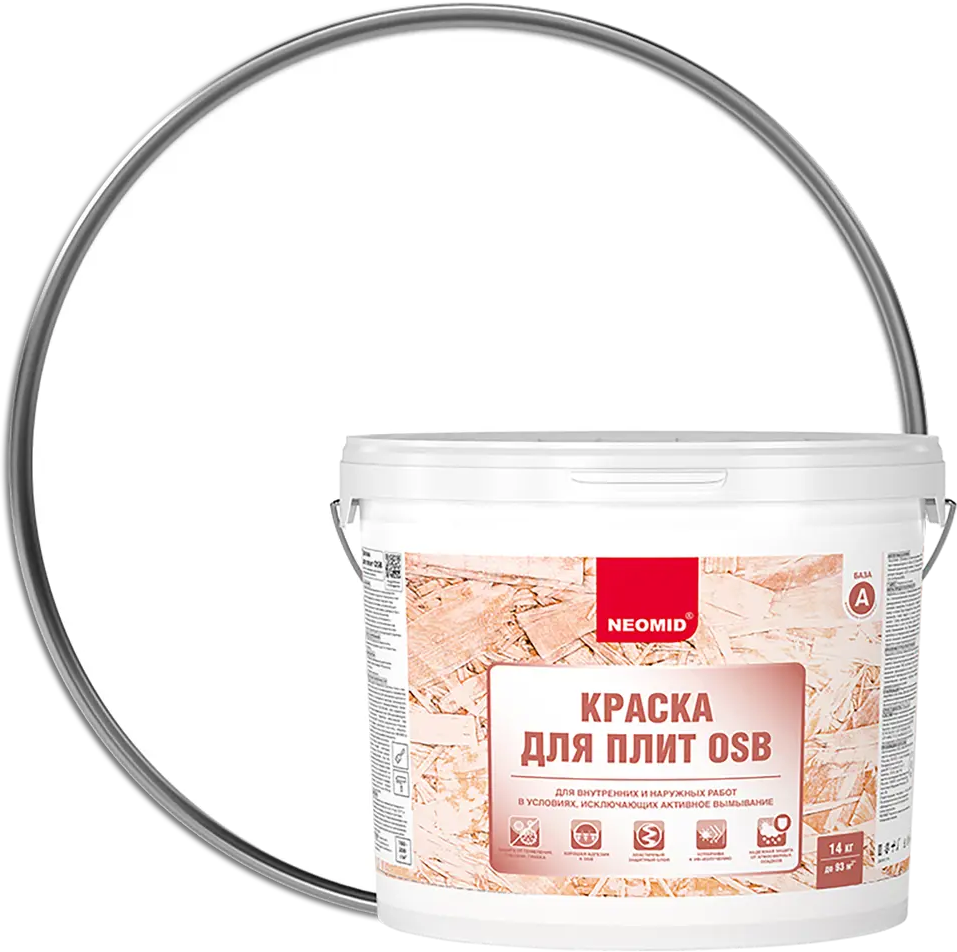Краска NEOMID для OSB плит - матовая защита и долговечность 82042743