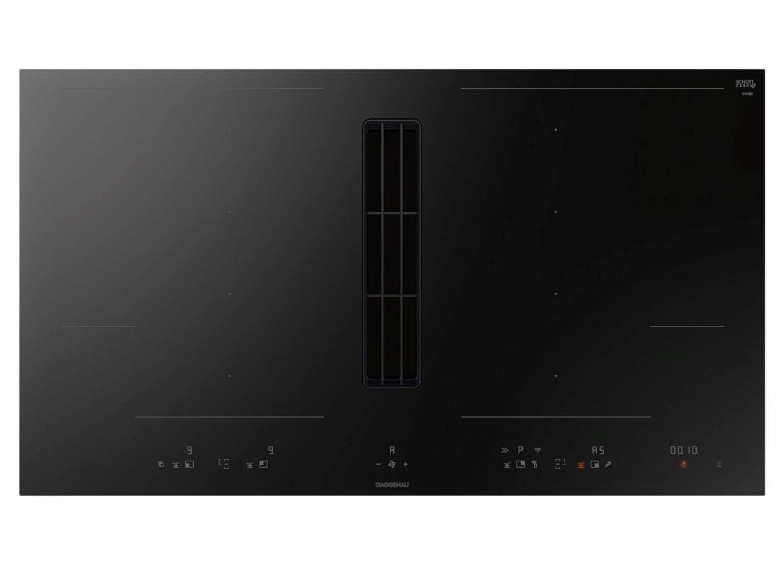 Индукционная плита со встроенной вытяжкой класса А GAGGENAU серия 400 ARCH-00034406
