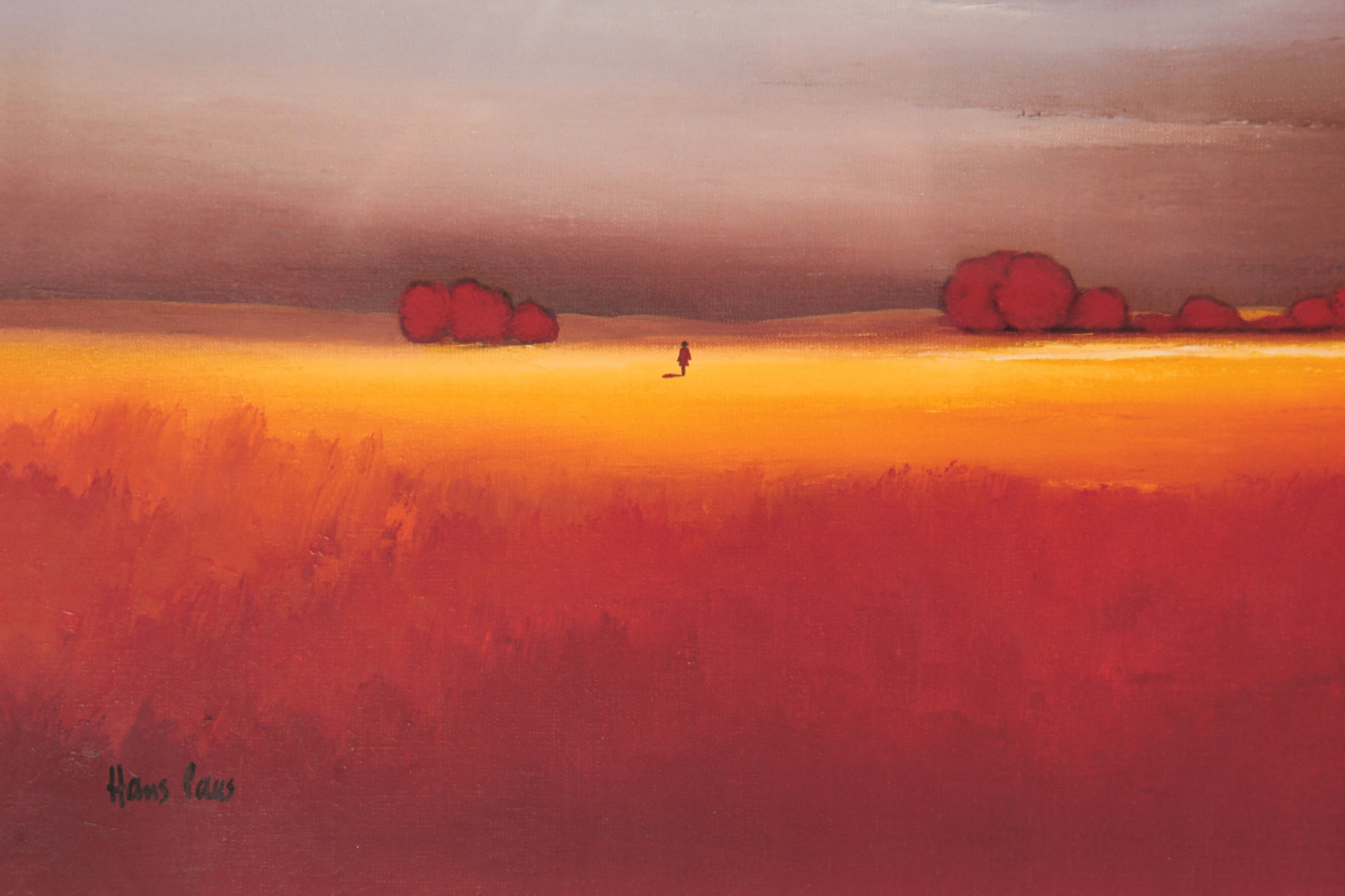 2000983161109 Постер Red Fields LA FORMA  - Вид №1