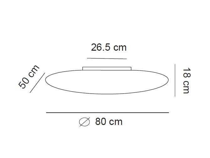 Светодиодный потолочный светильник из полиэтилена Alma light ARCH-00046009 - Вид №4