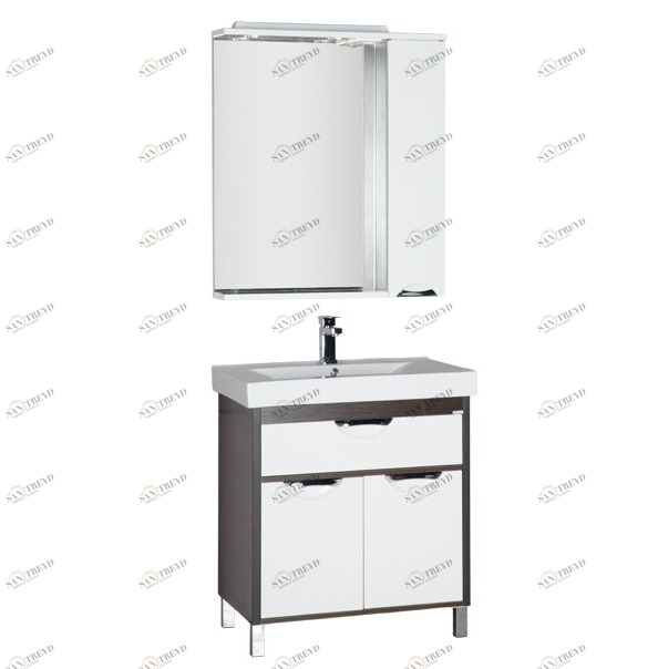 Комплект мебели Aquanet Гретта 90 венге 00177136