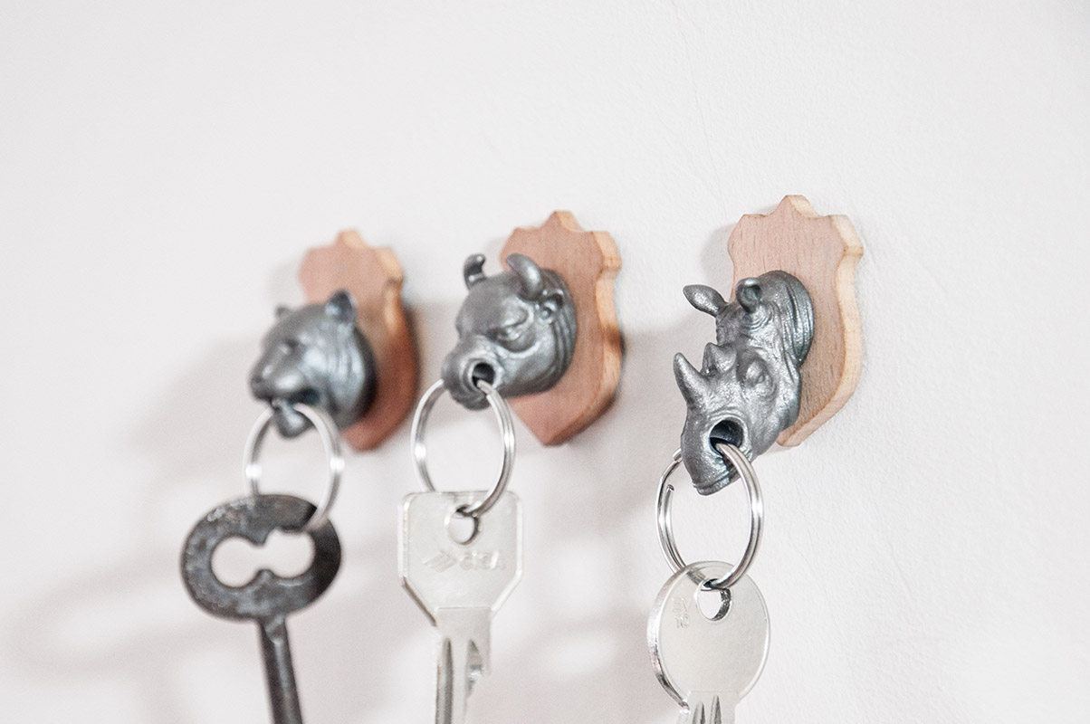 SK KEYTROTIGER1 Держатель для ключей с брелком tiger Suck UK  - Вид №1