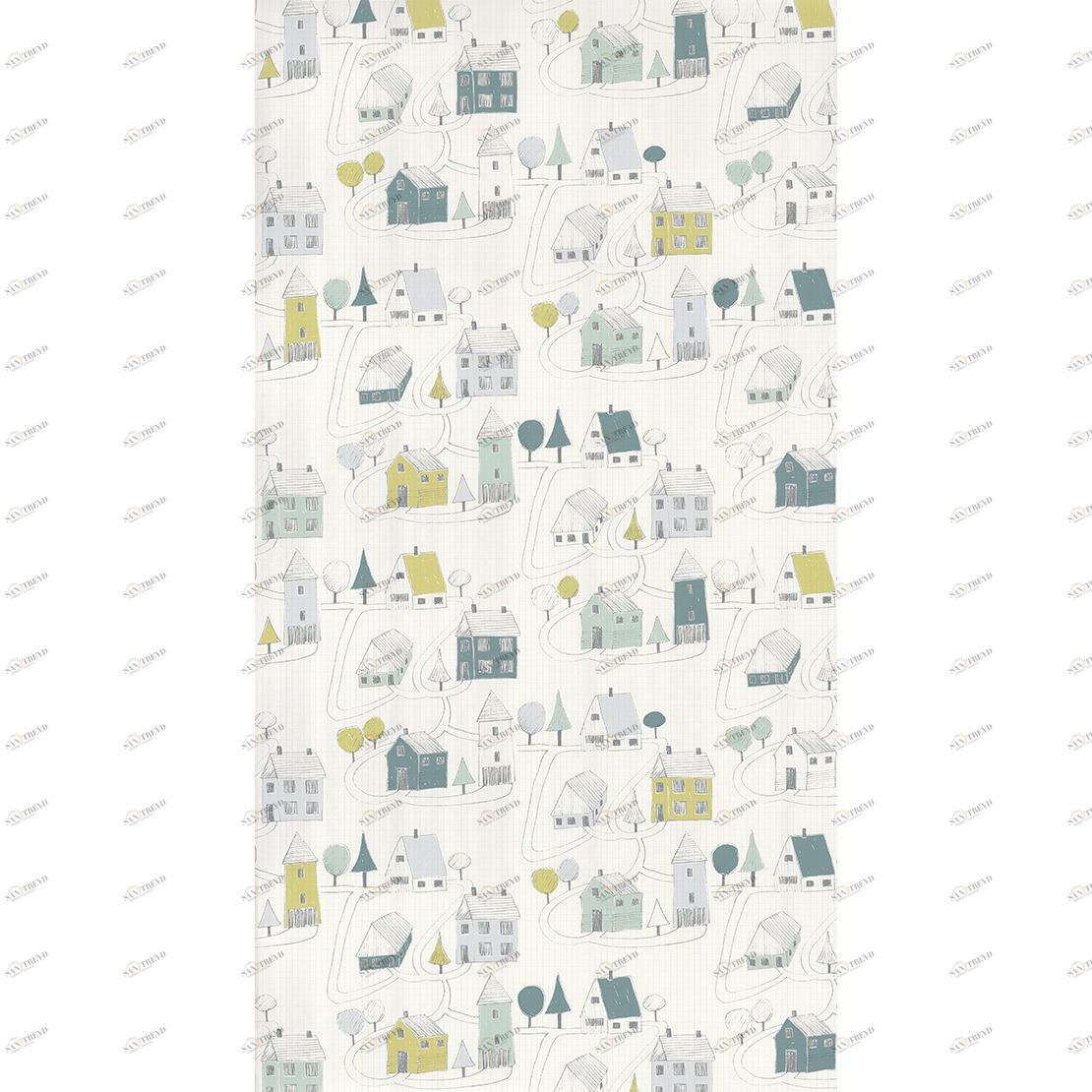 Рулон обоев HAPPY DREAMS HPDM82847128. Основа нетканый материал Casadeco