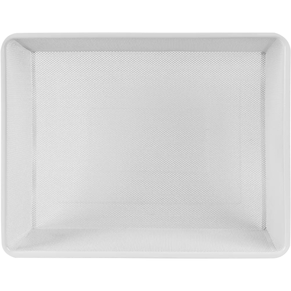 Корзина для гардеробной ТИТАН-GS белая сетчатая 53.5x41x18.5 см 82625542 STLM-0032236 - Вид №2