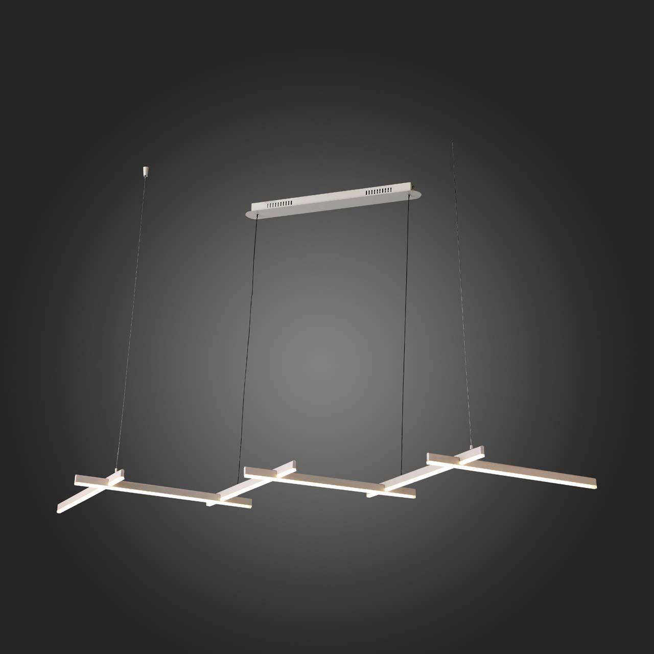 Подвесной светильник металлический белый ST Luce Basoni SL394.503.06 ST LUCE ДИЗАЙНЕРСКИЕ, BASONI 00-3890097 Белый  - Вид №3