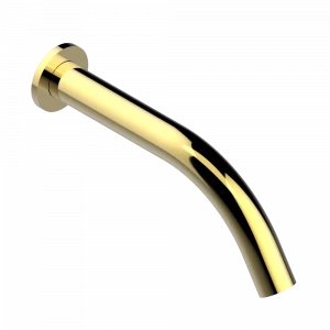 G5D-22G Излив для ванны встраиваемый в стену - ГОЛИАФ Thg-paris Anoa с чёрными роговыми вставками Золото