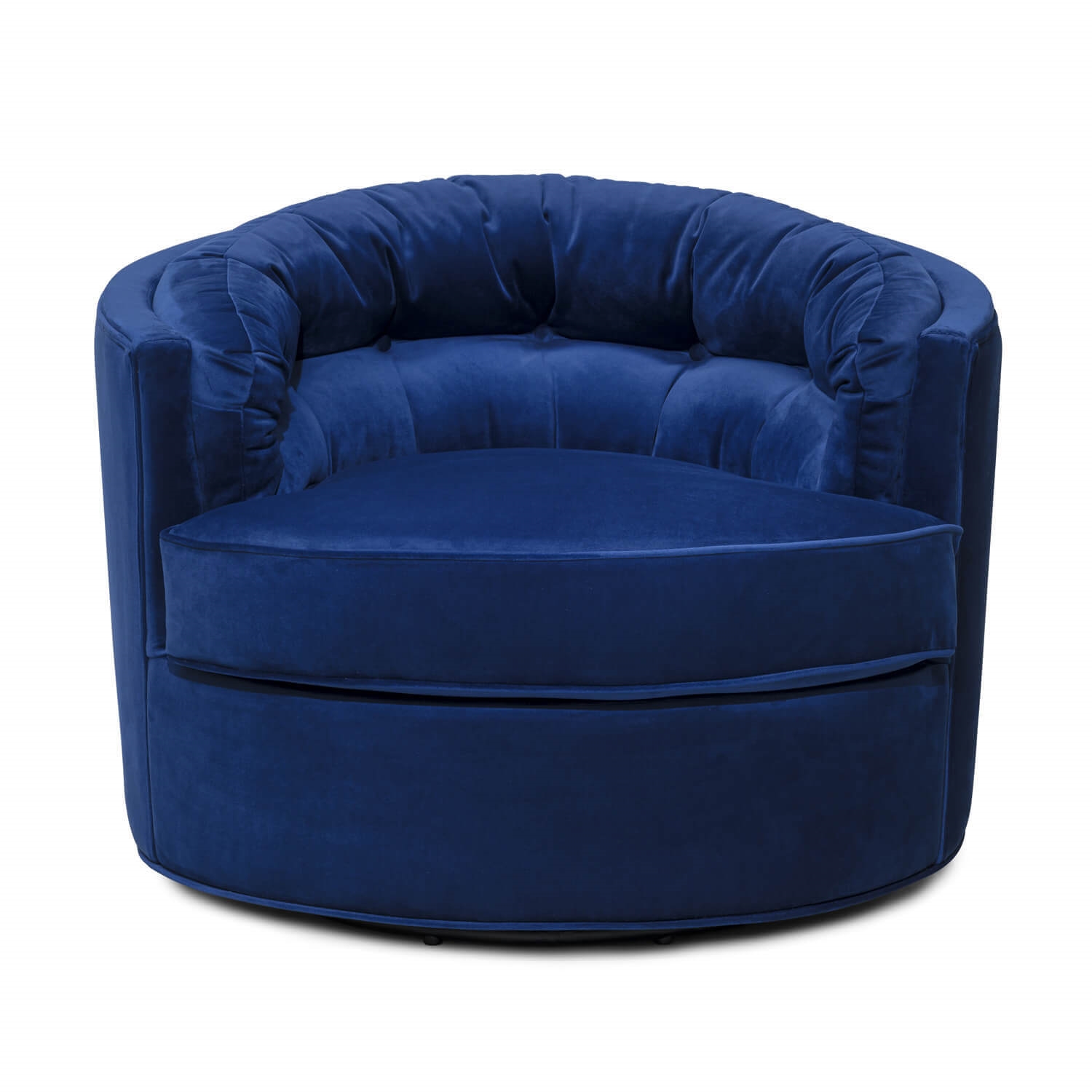 700386-94 ABHIKA КРЕСЛО CROWN VELVET DK.BLUE 
