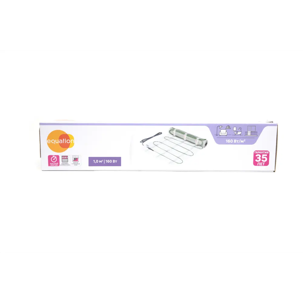 Equation: нагревательный мат для тонкого теплого пола 1 м² 89345963 STLM-0938043 - Вид №3