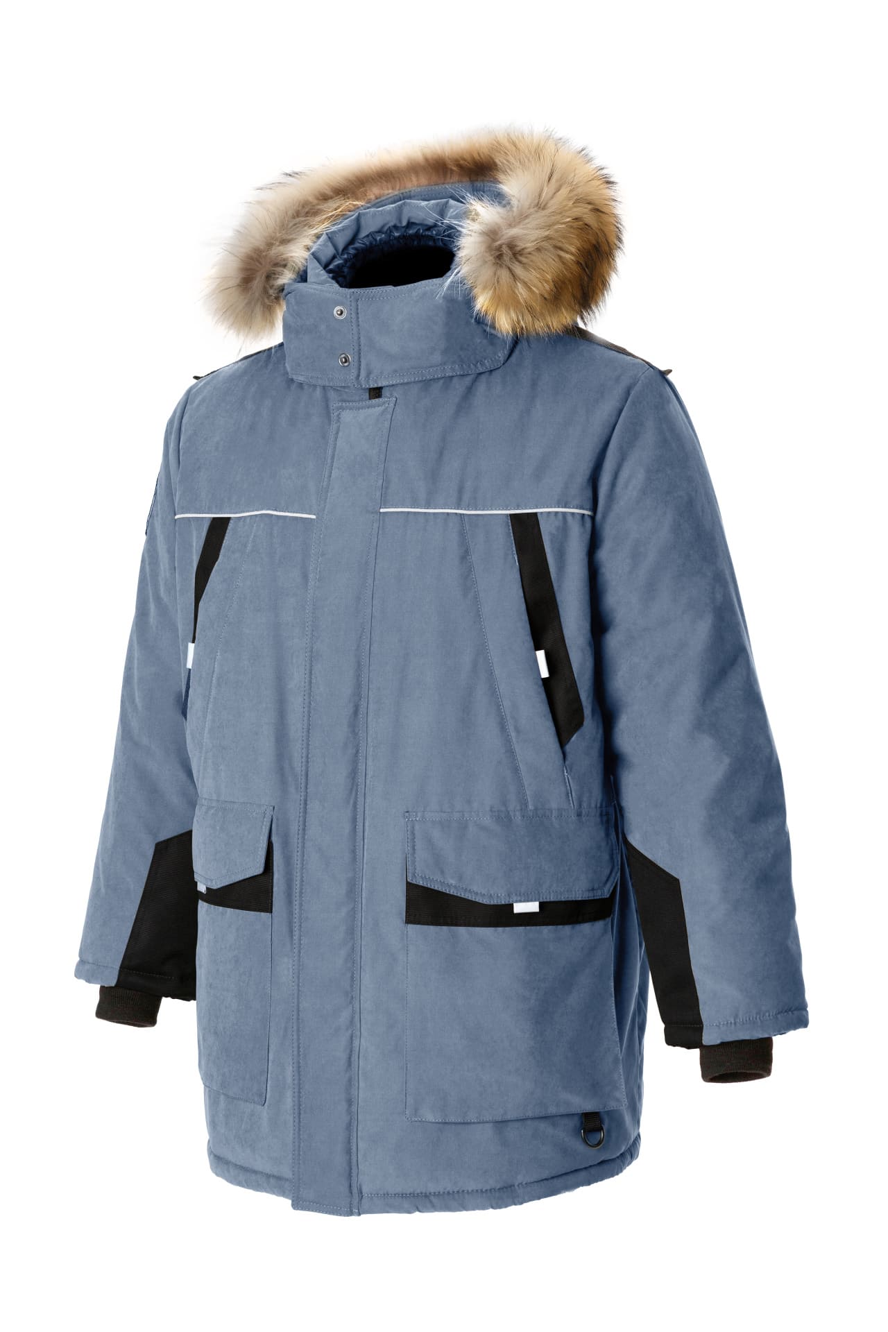 5047779 Куртка ПРОСТОР утепленная деним  Зимняя спецодежда  размер 48-50/182-188 