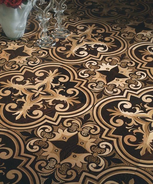 Quad11 Tifernoit Виктория - венге, клен и дуб Parquet - Вид №3